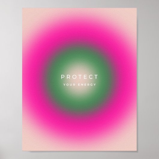 Protect Your Energy ポスター (正面)