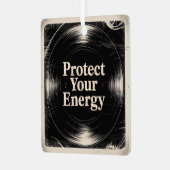 Protect Your Energy メタルオーナメント (正面左)