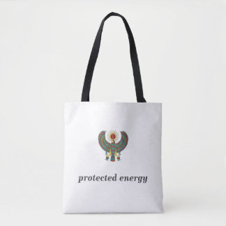 Protect Your Energy Horus Eye Egyptian Symbol Desi トートバッグ