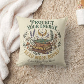 Protect Your Energy Read More Books Celestial クッション (ブランケット)