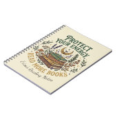 Protect Your Energy Read More Books Celestial ノートブック (左側)