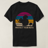 Protect Your Nuts Squirrel  Tシャツ (デザイン正面)