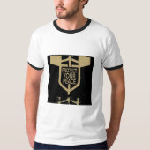 Protect Your Peace | ラグジュアリー マインドセット Tシャツ | ミニマル (正面)