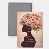 Protect Your Peace Inspirational Magnet  マグネット (正面/裏面)