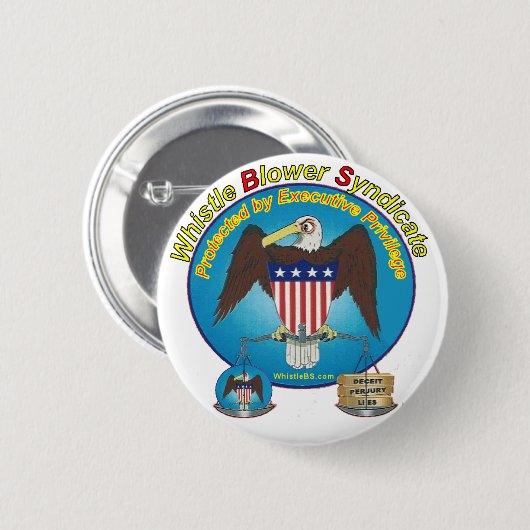 Protected by Executive Privilege 缶バッジ (正面&裏面)