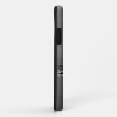 Protecteur cellulaire photo noir et blanc, bateaux Case-Mate iPhoneケース (裏面/右)