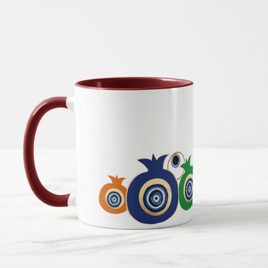 protection mug evil eye マグカップ (左)
