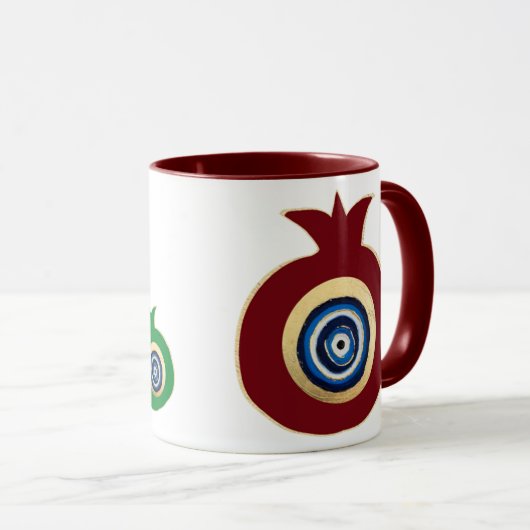 protection mug evil eye マグカップ (正面右)