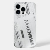 Protective Case for iPhone 14 pro with "Fake News" iPhoneケース (裏面)