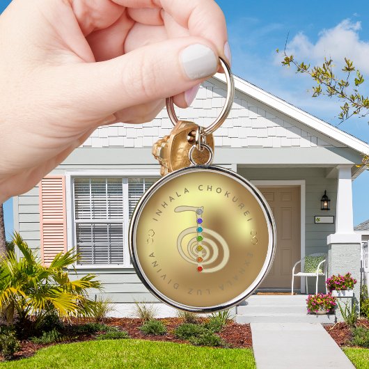 Protege tu hogar con Reiki キーホルダー