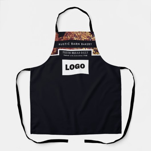 Protein Bread Rolls, Bakers, Bakery Store エプロン (正面)