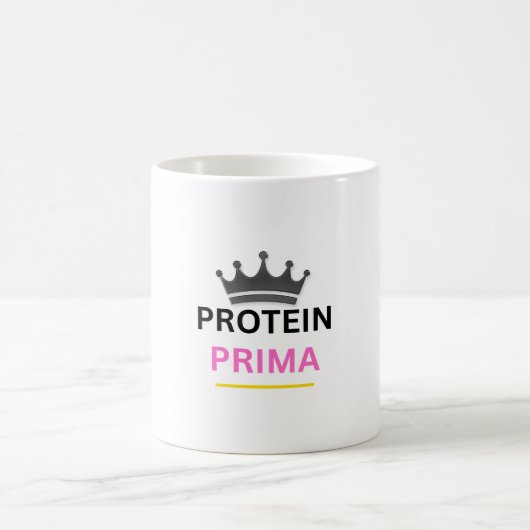 Protein Prima Fitness Coffee Mug – Gym Girl Gift f コーヒーマグカップ (中央)