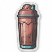Protein Shakes - Gym Stickerコレクション シール (正面)