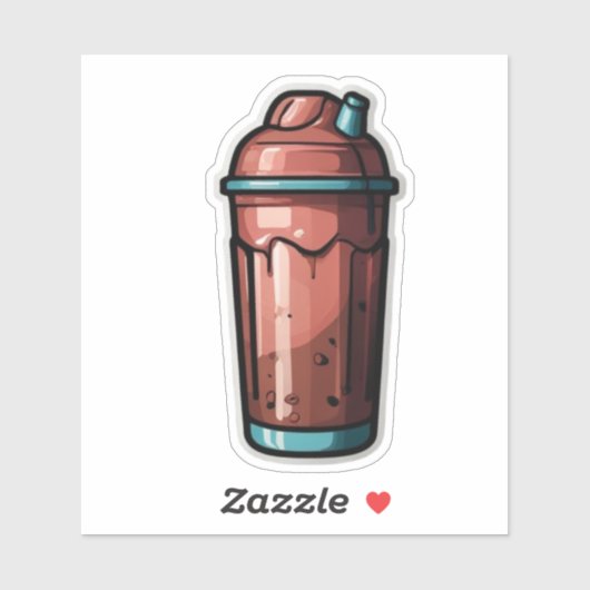 Protein Shakes - Gym Stickerコレクション シール (シート)