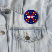 Protest button NEXIT EU 缶バッジ (インサイチュ)