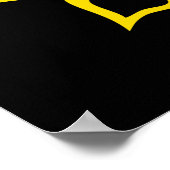 protest fist eye of the flower ポスター (角)