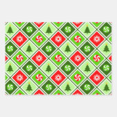 Protest Frog Christmas Holiday ラッピングペーパーシート (正面2)