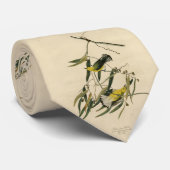 Prothonotary Warbler - Audubon's Birds of America ネクタイ (ロール)