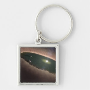 protoplanetary、または惑星形成のギャップ キーホルダー