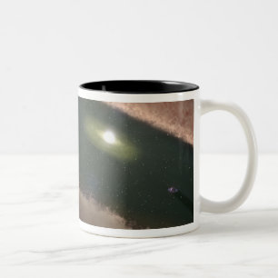 protoplanetary、または惑星形成のギャップ ツートーンマグカップ