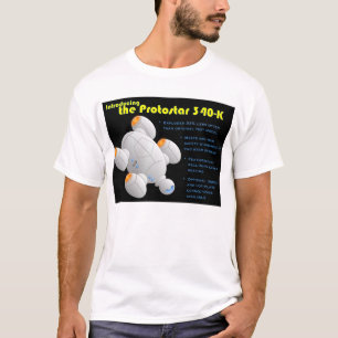 Protostar 340-Kの宇宙船の広告 Tシャツ