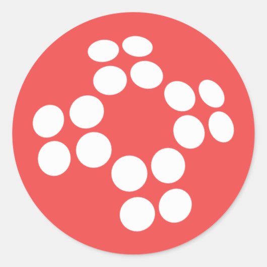 ProTrainingsステッカー ラウンドシール (正面)