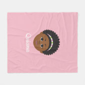 #Proud2BNaturalMeの#AKA フリースブランケット (正面(横))