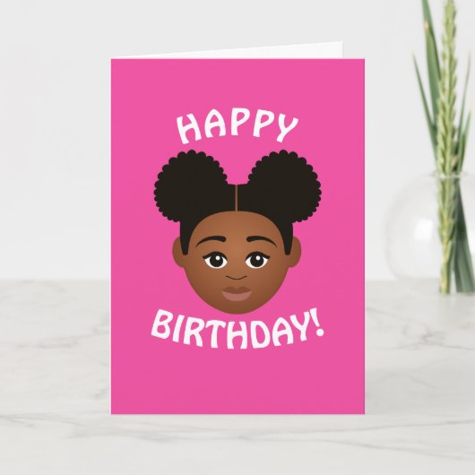 #Proud2BNaturalMeセレクトマイコンプレックス誕生日 カード (正面)