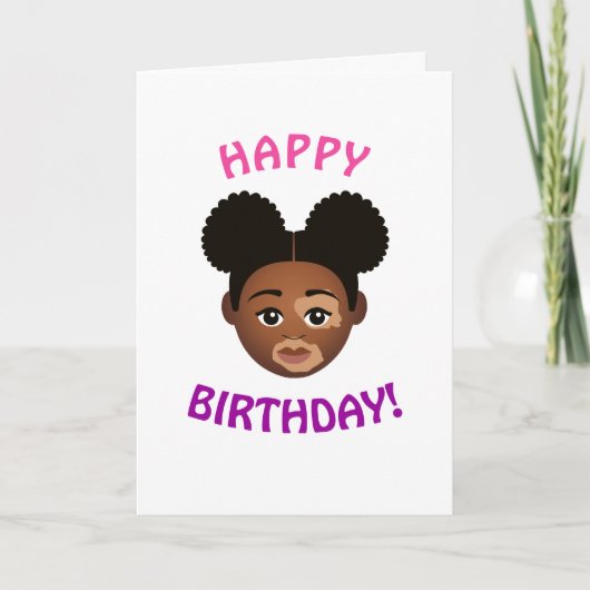 #Proud2BNaturalMeセレクトマイコンプレックス誕生日 カード (正面)