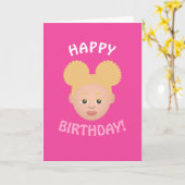 #Proud2BNaturalMeセレクトマイコンプレックス誕生日 カード (黄色い花)