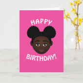 #Proud2BNaturalMeセレクトマイコンプレックス誕生日 カード (黄色い花)