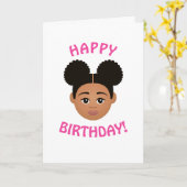 #Proud2BNaturalMeセレクトマイコンプレックス誕生日 カード (黄色い花)