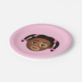 #Proud2BNaturalMeセレクトマイコンプレックス誕生日 ペーパープレート (アングル)