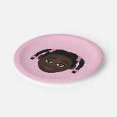 #Proud2BNaturalMeセレクトマイコンプレックス誕生日 ペーパープレート (アングル)