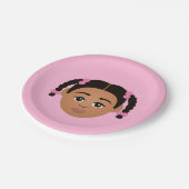 #Proud2BNaturalMeセレクトマイコンプレックス誕生日 ペーパープレート (アングル)