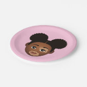 #Proud2BNaturalMeセレクトマイコンプレックス誕生日 ペーパープレート (アングル)