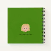 #Proud2BNaturalMe感謝パーソナライズされた仕訳 ノートブック (裏面)