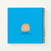 #Proud2BNaturalMe感謝パーソナライズされた仕訳 ノートブック (裏面)