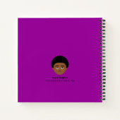 #Proud2BNaturalMe感謝パーソナライズされた仕訳 ノートブック (裏面)