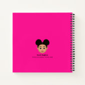 #Proud2BNaturalMe感謝パーソナライズされた仕訳 ノートブック (裏面)