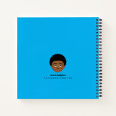 #Proud2BNaturalMe感謝パーソナライズされた仕訳 ノートブック (裏面)