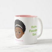 #Proud2BNaturalMe贈#FoundersDay ツートーンマグカップ (正面右)