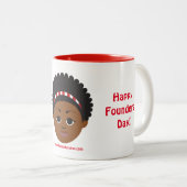 #Proud2BNaturalMe贈#FoundersDay ツートーンマグカップ (正面右)