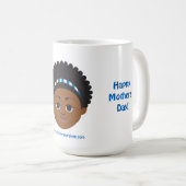 #Proud2BNaturalMe贈#Mom コーヒーマグカップ (正面右)