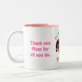 #Proud2BNaturalMe贈#Mom ツートーンマグカップ (左)