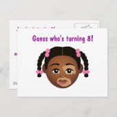 #Proud2BNaturalMe 私の肌色を選んで 誕生日 ポストカード (正面/裏面)