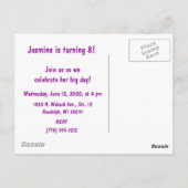 #Proud2BNaturalMe 私の肌色を選んで 誕生日 ポストカード (裏面)