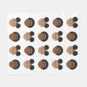 #Proud2BNaturalMe #AKA フリースブランケット (正面(横))