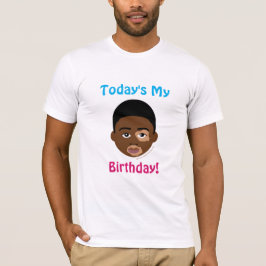 #Proud2BNaturalMe #Birthday #Vitiligo Tシャツ