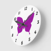 #Proud2BNaturalMe #Butterfly子 ラウンド壁時計 (傾斜)